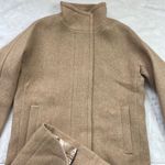 J.Crew Stadium Cloth City Coat Women's 6 TALL Wool Blend Nello Gori Funnel-Neck Photo 14