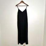 Cupcakes and Cashmere Lana Pinstripe Wide Leg Jumpsuit Black‎ Size M Black Size M Photo 5