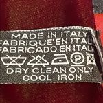 Vintage Pintos Como Italy Scarf Wrap Red Photo 4