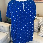 Gibson  blue polka dot casual top 3X Photo 3