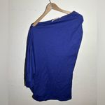 Free People $75 NWT  Beach NAVY/MARIN Off The Shoulder Mini‎ Dress Size XS Photo 4