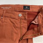 AG Adriano Goldschmied NWT Farrah High-Rise Skinny Ankle Jeans Size 32 Rust Pant Photo 4
