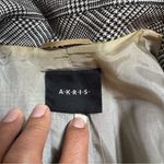 Akris Gray Plaid Women's Jacket (12) 100% Cashmere Photo 2