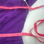 Ronny Kobo Mariana Draped Jersey Mini Dress NWT Sz M Purple Size M Photo 8