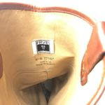 Frye  Melissa Button Leather Womens Tall Riding Boot, Cognac, size 9.5 B Photo 9