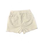 Cream Raw Hem Denim Shorts | Women’s 8 |‎ Country Chic Cowgirl Cutoffs Photo 1