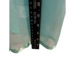 Women's Aqua Lace Sheer Babydoll Slip Chemise Lingerie Plus Size XXL Sexy Blue Photo 1