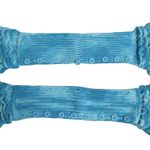 Handmade Blue Crochet handle cover for handbags Photo 5