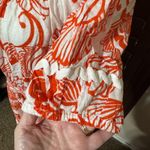 Mlle Gabrielle  Orange Maxi dress 3X gauzy tiered beachy cruise vacation Hawaiian Photo 4