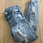 American Eagle  Women’s Curvy High Rise Stretch Jegging Crop Sz 0 Photo 0