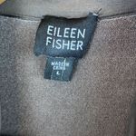 Eileen Fisher Silk Blend Brown Open Front Sweater L Photo 5
