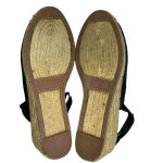 Ralph Lauren Helma Espadrille Slingback Wedge Sandals‎ Black Size 8.5 Photo 3