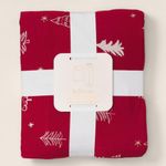 SOMA COOL NIGHTS PJ SET Long Sleeve Red Tree T Yourself New Sz XS NWT $84 Photo 3