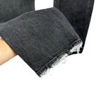 Good American  Good Mom Jeans High Waist in Black226 Size 2/26 Distressed Photo 10