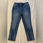 Maurice's  Women's High Rise Denim Jeans with Silver Buttons Photo 2