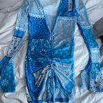 Boutique Coverup Dress Blue Photo 1