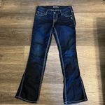 Silver Jeans  Women's Frances Boot Stretch Dark Wash Low Rise Jeans - 26 Photo 1