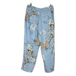 J. Crew Women’s‎ High Rise Pants Blue Garden Floral Flower Straight Leg Size 12 Photo 1