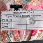 Talbots Womans Top Size 3X Fruit Flowers Apples Bohemian Hippie Lightweight Photo 7