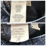 Rich & Skinny 🌻 Python Blue Skinny Jeans Size 26 Photo 7