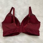 NWT Auden Burgundy Lace Lightly Lined Bralette Bra Size 1X Photo 3