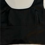 Jason Wu  Black Satin Style Crop Top Size Small MSRP 195.00 Photo 1
