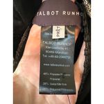 Talbot Runhof Black Gold Metallic Cocktail Dress Size 12 A Photo 4