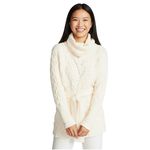 Free People For The Love of Cables Oversized Cream Sweater Dress Tunic XS Photo 15