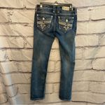 Rock Revival Lam Mid-Rise Straight Sz 28 distressed Photo 5