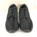 Womens Mesh Sneakers Lightweight Lace Up Athletic Black Size 7 Photo 1