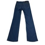 BCBGMAXAZRIA  Vintage Skinny Low Rise Dark Wash Flare Leg Jeans Size 26”x30” Photo 1