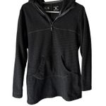 Mountain Hardwear Pullover Womens Small Black Hooded Half Zip Outdoor Hiking Top Photo 0