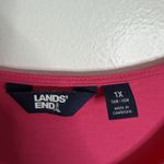 Lands' End  Tiered Colorblock Sleeveless Maxi Sundress 1X Multicolor Stretch Photo 3