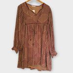 Mango MNG by  Printed Long Sleeve Mini Dress – Size L (NWT) Photo 2