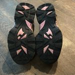 Hi-Tec Womens 8.5 Bandera Low Hiking Shoes Waterproof Brown Suede Pink Accents Photo 5