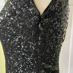 Spy Zone Exchange Sequined Mini Dress With Cutout Back Black Photo 4