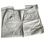 DKNY Womens Tan Stretch Capri Size 4 Photo 1