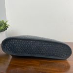 Handmade Vintage Straw Woven Colorblock Shoulder Bag Philippines Black Photo 6