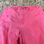 American Eagle Outfitters Stretch Pink Jogger Pants Photo 2