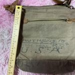 Myra Bags Myra Bag Authentic USA New York City Canvas & Leather Accent Crossbody Bag Photo 6
