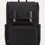 Everlane The Modern Snap Unisex Black Canvas Backpack Photo 0