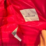 Moncler Igens Down Puffer Vest Hot Pink Full Zip Photo 3