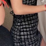 Black And Silver Sparkle Dress Photo 1