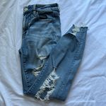 American Eagle Outfitters Super Stretch Ripped Jeans Photo 0