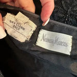 Vintage Judith Ann Creations Neiman Marcus Beaded Sequin Midi Formal Gown Size L Black Size L Photo 5