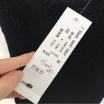 Nicole Miller NWT Collection Off The Shoulder Black Shimmer Dress SAMPLE Photo 9