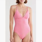 Becca NWT V-Neck Underbust One Piece Swimsuit X-Large, GARDEN PINK Photo 1