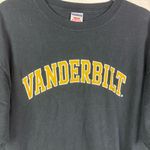 Vintage Vanderbilt University Crew Neck Tee Shirt Size XL Black Photo 1