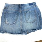 REWASH  distressed jean skirt  Photo 5