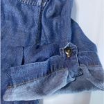 Philosophy  blue medium wash denim look dress with pockets,‎ tencel size large Photo 1